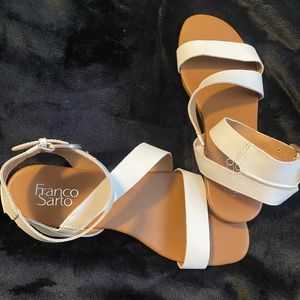 I wore these sandals one time. They are very beautiful.